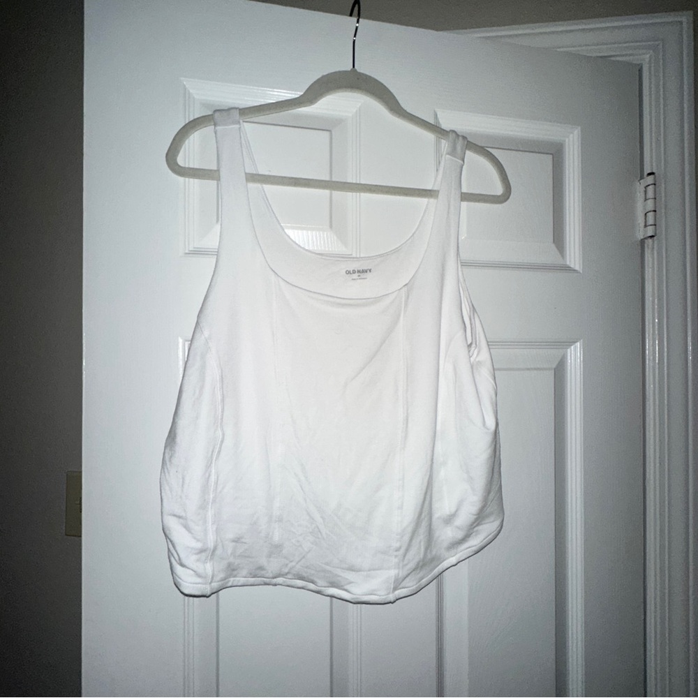Old Navy Faux Corset Tank